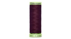 Gombíková (režná) niť Gütermann 30 m - 130 - vínová