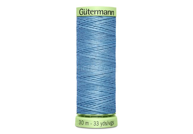 Gombíková (režná) niť Gütermann 30 m - 143 - modrá
