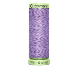 Gombíková (režná) niť Gütermann 30 m - 158 - lila