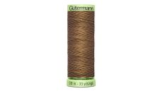 Gombíková (režná) niť Gütermann 30 m - 180 - hnedá