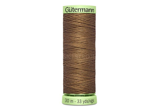 Gombíková (režná) niť Gütermann 30 m - 180 - hnedá
