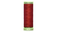 Gombíková (režná) niť Gütermann 30 m - 221 - červená