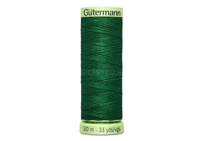 Gombíková (režná) niť Gütermann 30 m - 237 - zelená