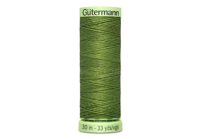 Gombíková (režná) niť Gütermann 30 m - 283 - olivová