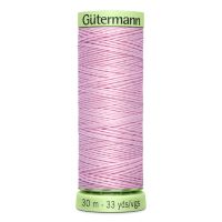 Gombíková (režná) niť Gütermann 30 m - 320 - ružová
