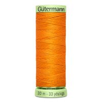 Gombíková (režná) niť Gütermann 30 m - 350 - oranžová