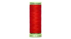 Gombíková (režná) niť Gütermann 30 m - 364 - červená
