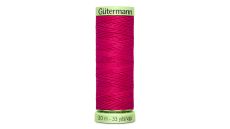 Gombíková (režná) niť Gütermann 30 m - 382 - ružová