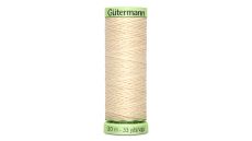 Gombíková (režná) niť Gütermann 30 m - 414 - béžová