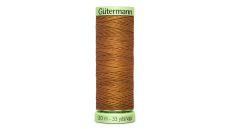 Gombíková (režná) niť Gütermann 30 m - 448 - hnedá