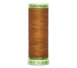 Gombíková (režná) niť Gütermann 30 m - 448 - hnedá