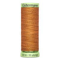 Gombíková (režná) niť Gütermann 30 m - 612 - oranžová
