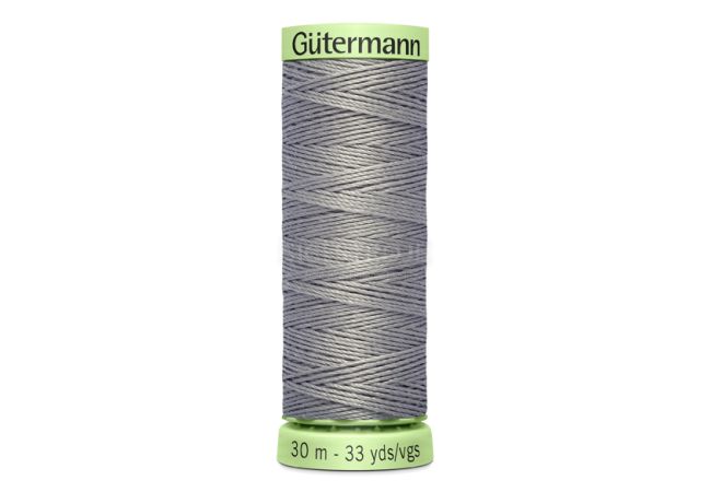 Gombíková (režná) niť Gütermann 30 m - 634 - šedá