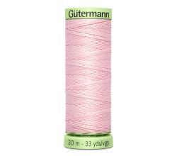 Gombíková (režná) niť Gütermann 30 m - 659 - ružová