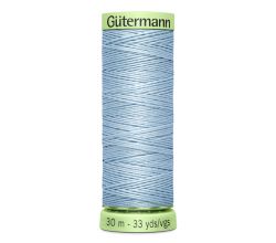 Gombíková (režná) niť Gütermann 30 m - 75 - svetlo modrá