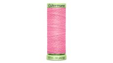 Gombíková (režná) niť Gütermann 30 m - 758 - ružová
