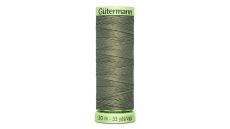 Gombíková (režná) niť Gütermann 30 m - 824 - zelená