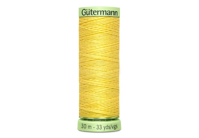 Gombíková (režná) niť Gütermann 30 m - 852 - žltá