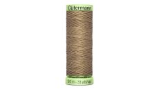Gombíková (režná) niť Gütermann 30 m - 868 - hnedá