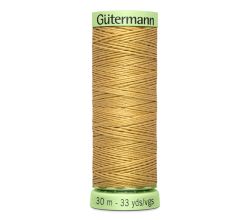 Gombíková (režná) niť Gütermann 30 m - 893 - tmavo béžová