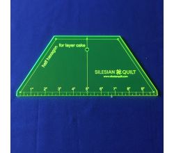 Šablona "Půl Hexagon" - Layer Cake