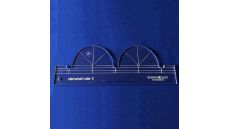 Šablona Clamshell Ruler No 3