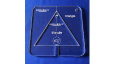 Šablona Trojúhelník 4 1/2 "