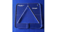 Šablona Trojúhelník 4 1/2 "