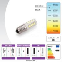 Žiarovka LED 230V, 2W pre šijacie stroje so závitom