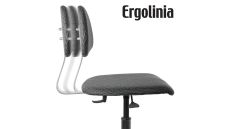 Priemyselná stolička, odolná, oceľ, dlhá životnosť ERGOLINIA EVO2