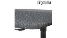 Priemyselná stolička, odolná, oceľ, dlhá životnosť ERGOLINIA EVO2