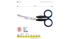 Nožnice so zahnutým ostrím KRETZER FINNY PROFI 772313