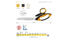 Nožnice s mikrozúbkami KRETZER FINNY TEC X 733225