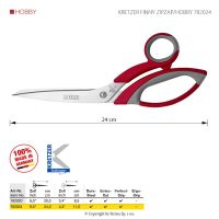 Krajčírske nožnice KRETZER FINNY ZIPZAP/HOBBY 782024