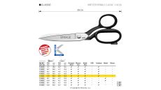 Krajčírske nožnice KRETZER SPIRALE CLASSIC 114530