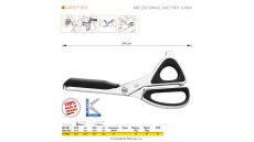 Záchranárske nožnice KRETZER SPIRALE SAFETY BOY 124900