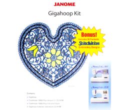 Vyšívacie rámčeky GIGA HOOP KIT JANOME