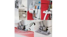 Sada 5 pätiek pre overlock Janome 204D, 990D, 744D