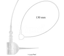 Pojistné nitě neutrální 130mm - balení 5.000ks