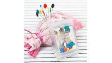 Špendlíky pre quilting, extra dlhé s kvietkom TEXI 4075