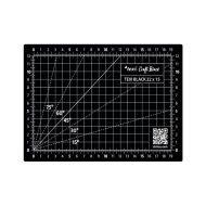 Rezacia a podložka na myš TEXI BLACK 22 x 15 cm, 5vrstvová, zosilnená