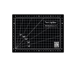 Rezacia a podložka na myš TEXI BLACK 22 x 15 cm, 5vrstvová, zosilnená