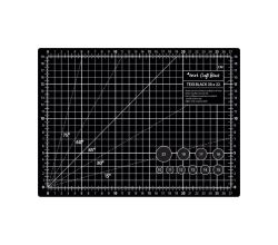 Rezacia podložka TEXI BLACK 30 x 22 cm, 5vrstvová, zosilnená