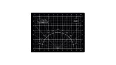 Rezacia podložka TEXI BLACK 30 x 22 cm, 5vrstvová, zosilnená