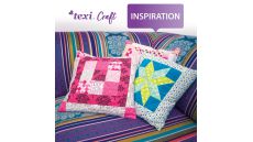 Súprava na patchwork a šitie Texi Craft fialová 60X45