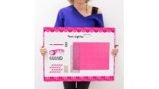 Súprava na patchwork a šitie Texi Craft ružová 60X45
