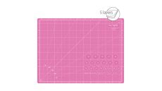 Súprava na patchwork a šitie Texi Craft ružová 60X45