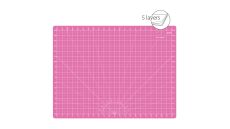 Súprava na patchwork a šitie Texi Craft ružová 60X45
