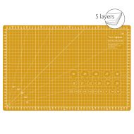 Rezacia podložka TEXI YELLOW 45 x 30 cm, 5-vrstvová, zosílená