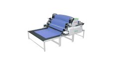 Automatický pokladací a rezací stroj na tkaniny KP-220-S OSHIMA + TABLE 12M SET